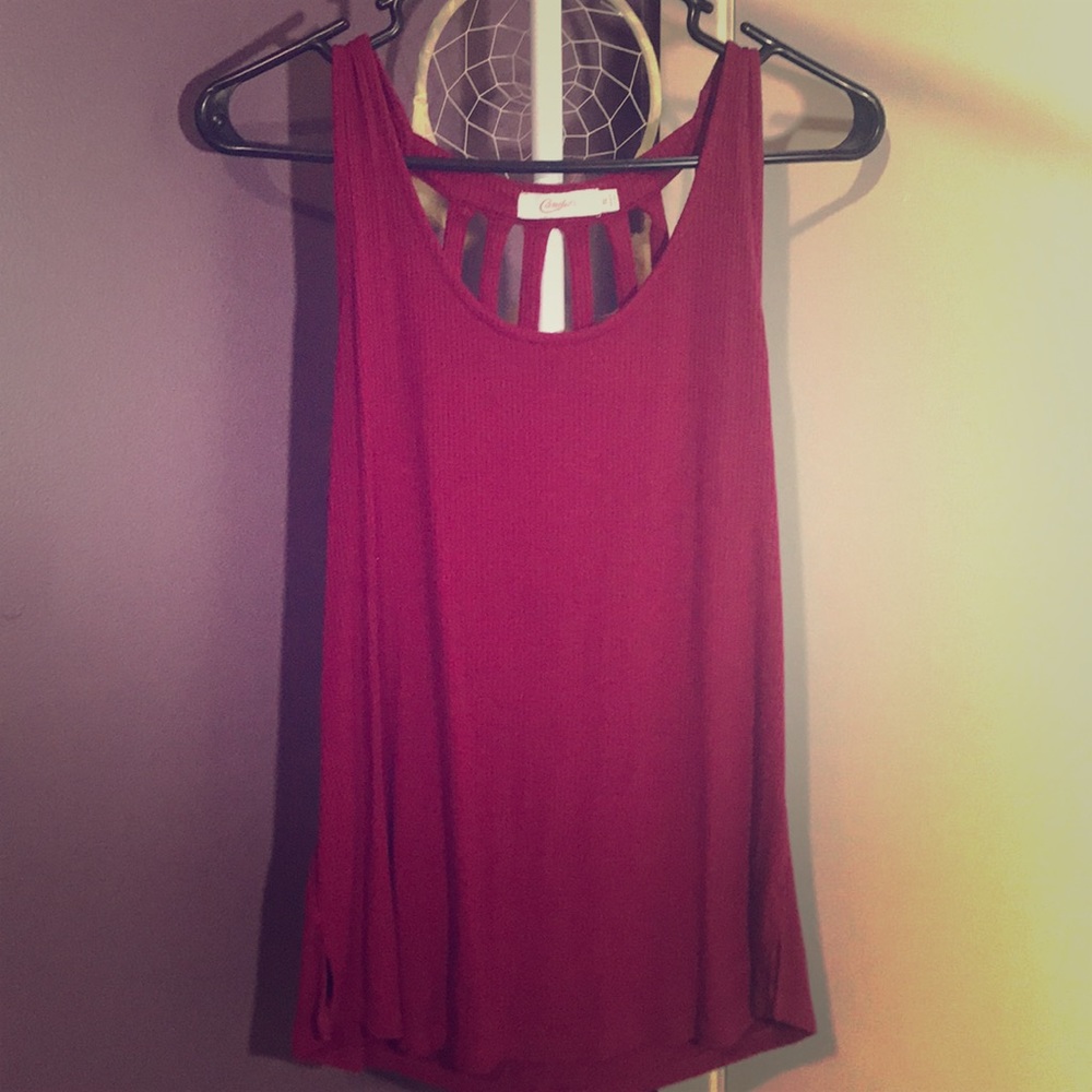 Magenta top! Vintage!